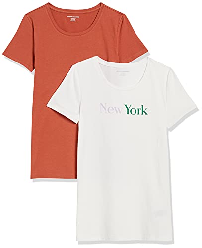 Terracotta/White, Graphic Print Terracotta/White, Graphic Print